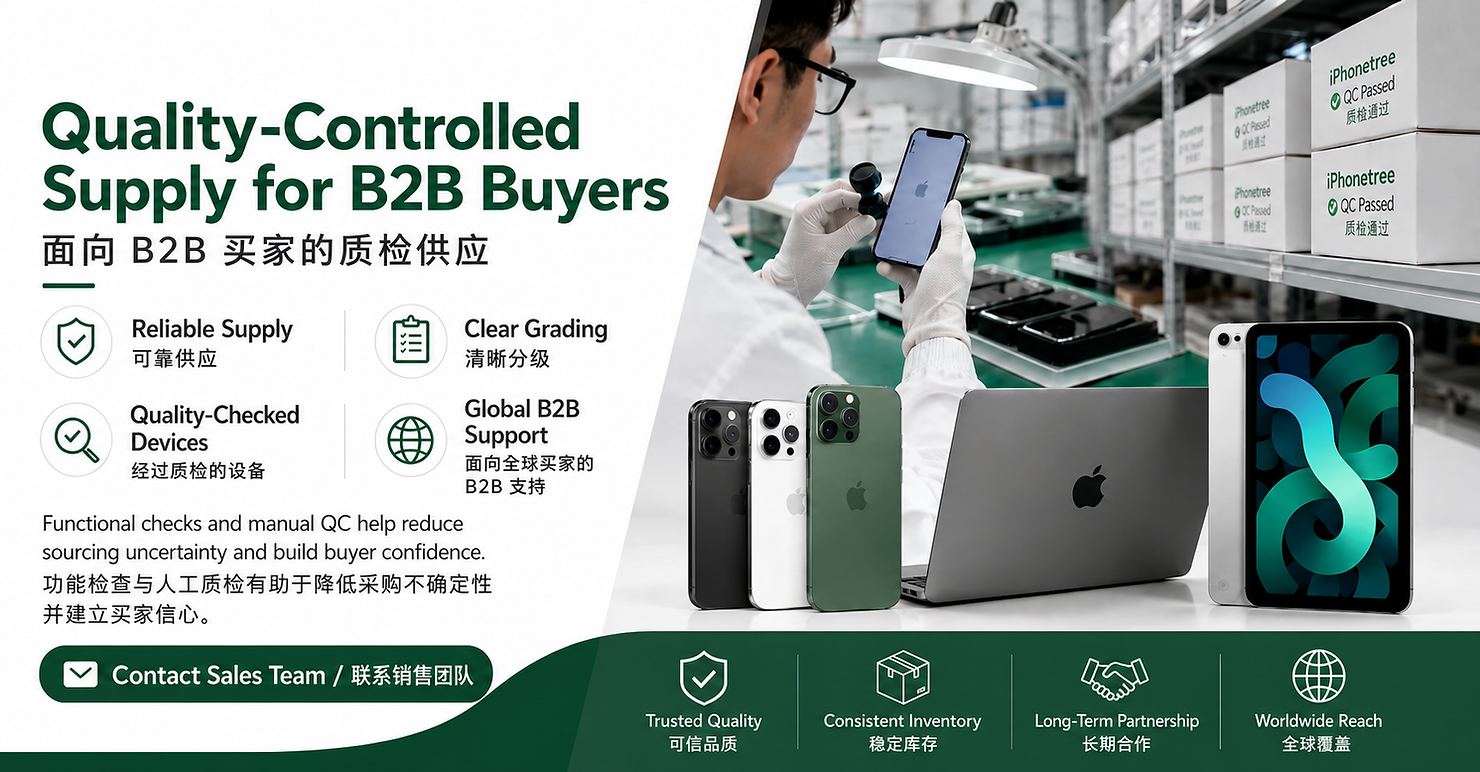 Why Quality Control Matters When Sourcing Pre-Owned Apple Devices in Bulk article cover