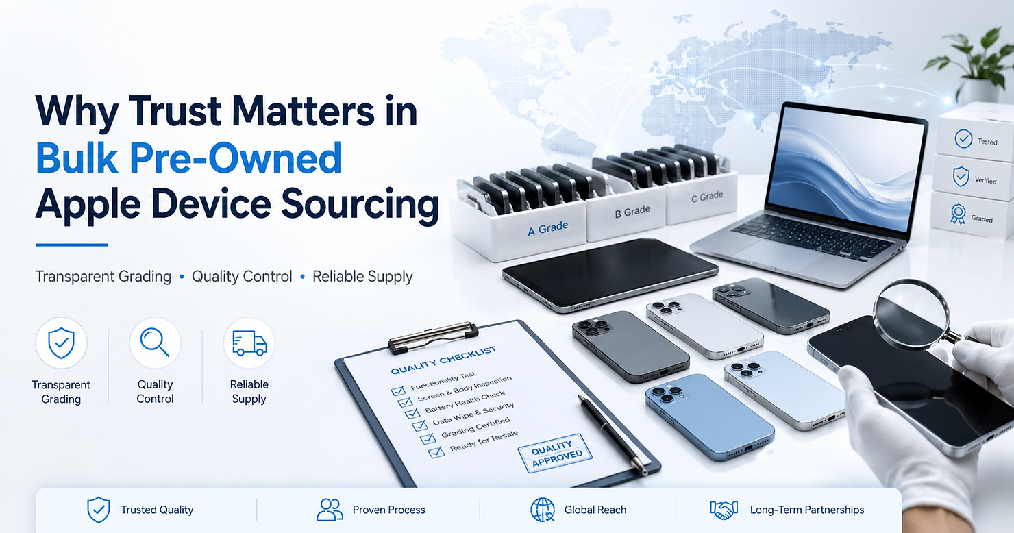 Why Trust Matters in Bulk Pre-Owned Apple Device Sourcing article cover